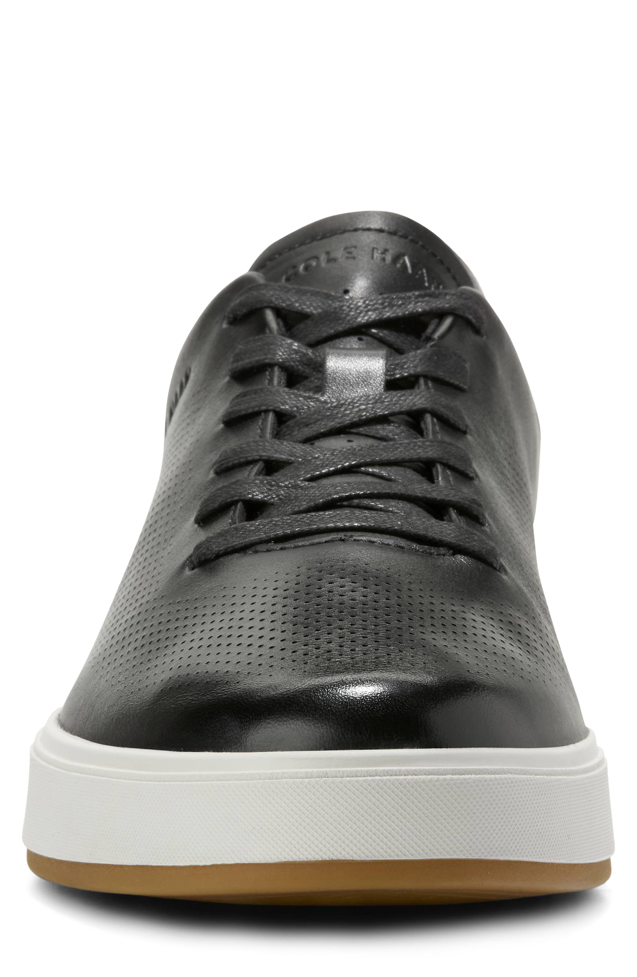 Cole Haan GrandPro Angleace Sneaker, Alternate, color, Black/ Sea Stone/ Glacier Gray