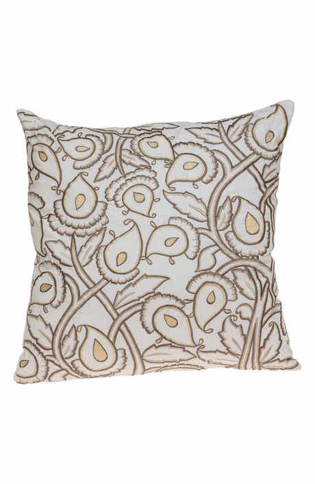 PARKLAND COLLECTION Celeste Embroidered Throw Pillow
