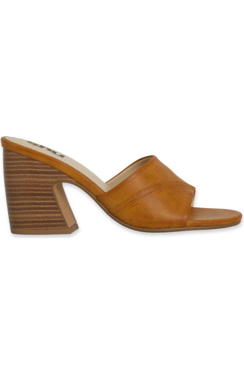 SHUSHOP Elsy Slide Sandal, Alternate, color, Camel