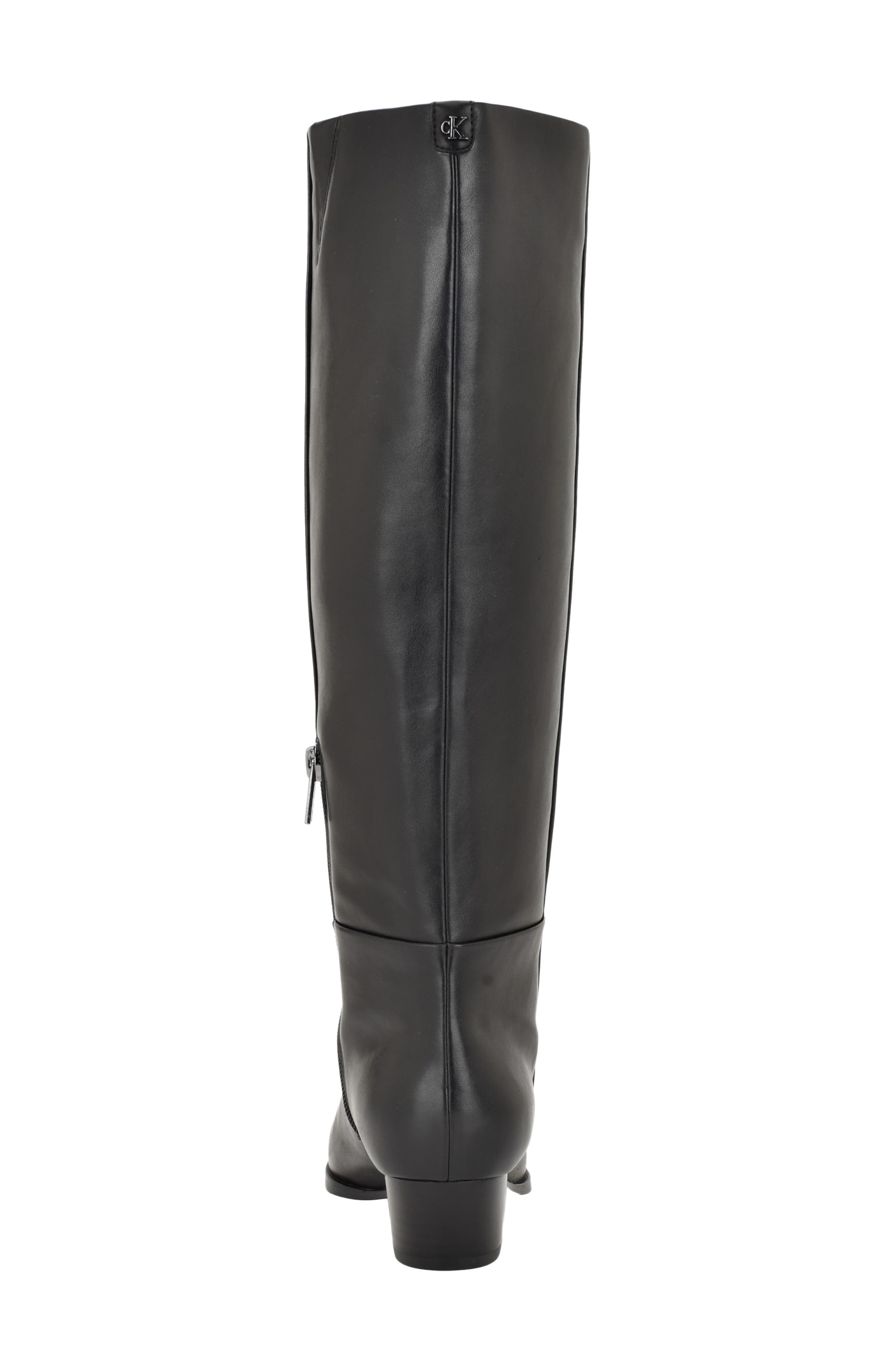 Varcey Knee High Boot, Alternate, color, BLACK 001