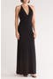 Plunge Neck Maxi Dress