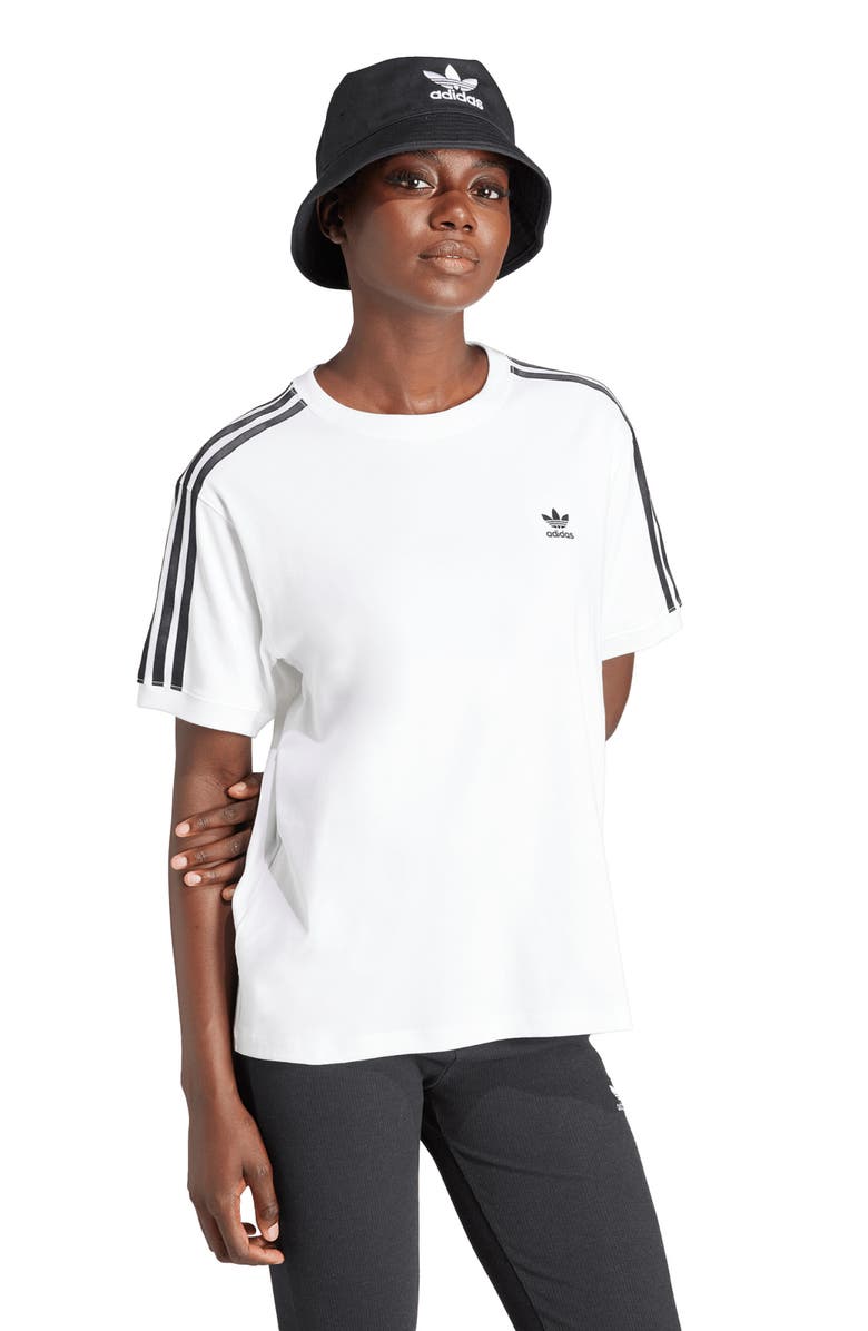 adidas Adicolor 3-Stripes Lifestyle Cotton T-Shirt, Alternate, color, 