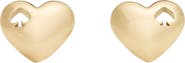 Kate Spade New York heart spade stud earrings