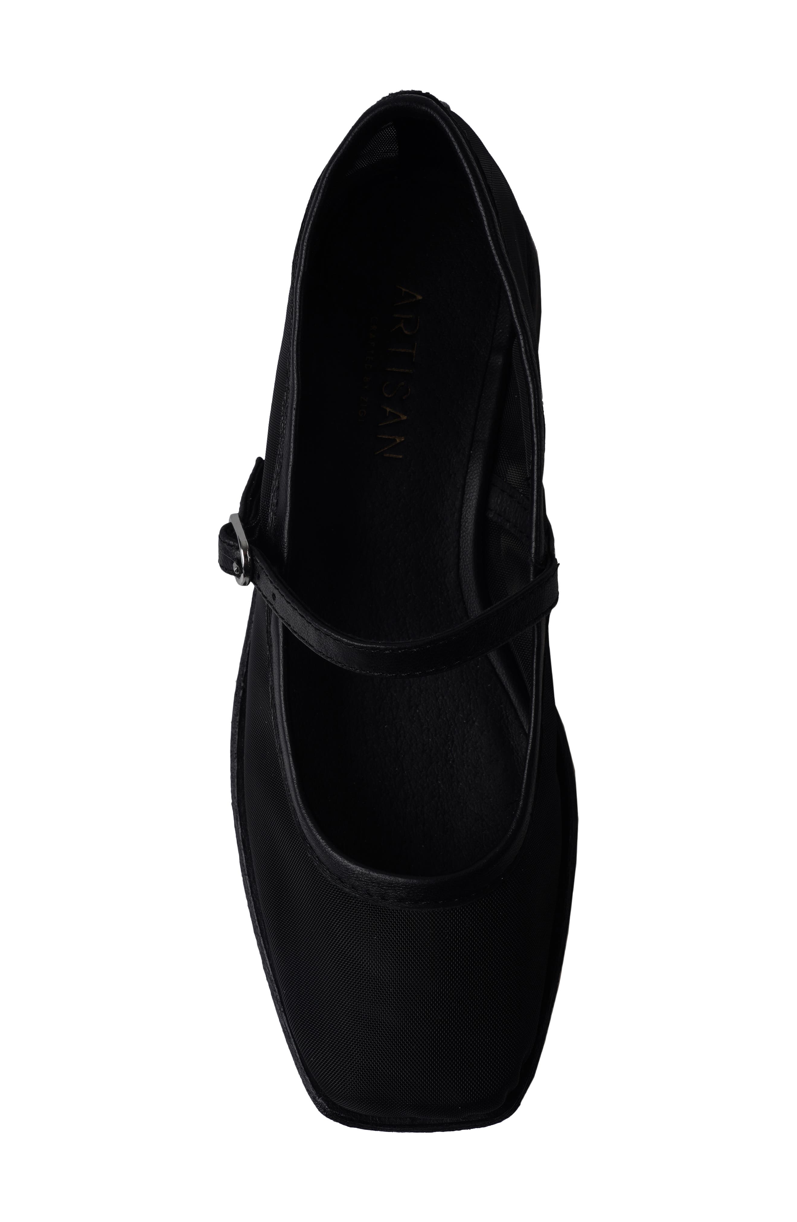 Artisan Crafted By Zigi Quiley Mary Jane Pump, Alternate, color, Blk Fabric