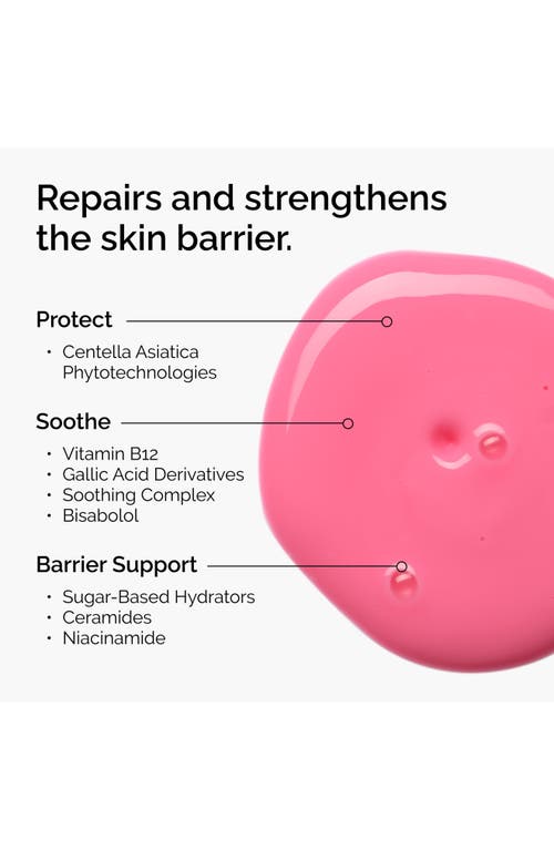 The Ordinary Soothing & Barrier Support Serum & Keychain Pouch Set In Transparent