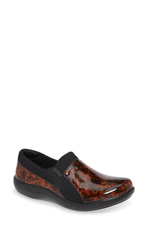 Alegria by PG Lite Duette Loafer in Tortoise Leather 