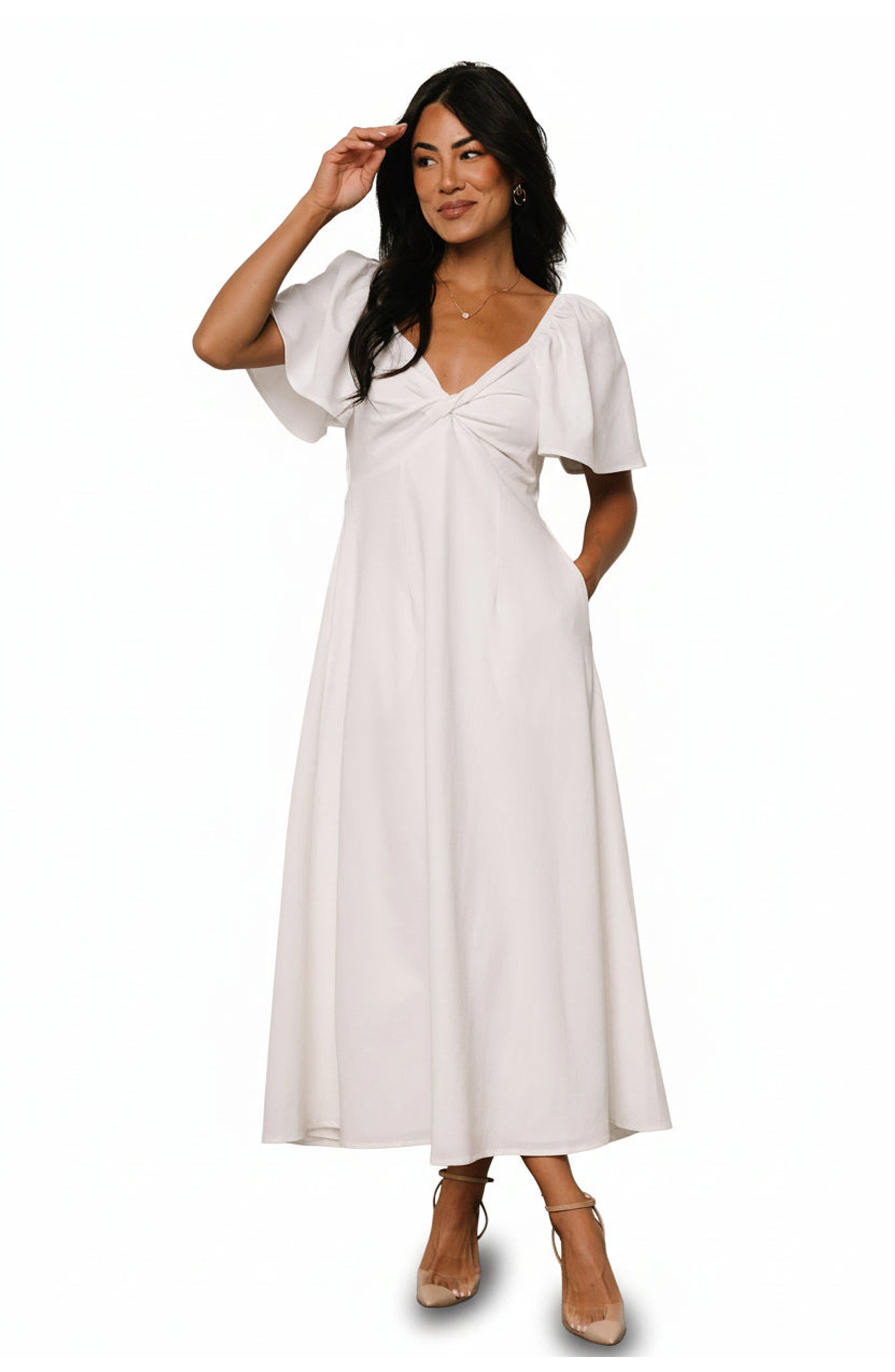 Indie Back Tie Dress - image 3