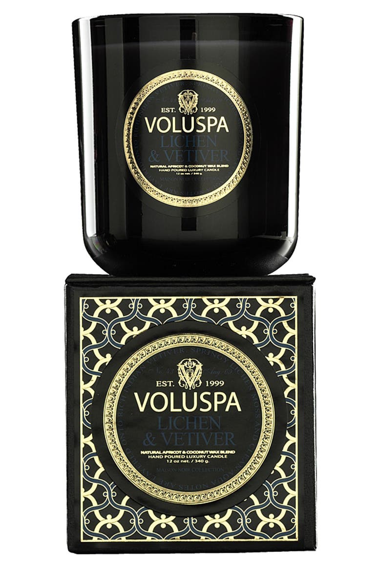 'Maison Noir - Lichen & Vetiver' Scented Candle, Main, color, NO COLOR