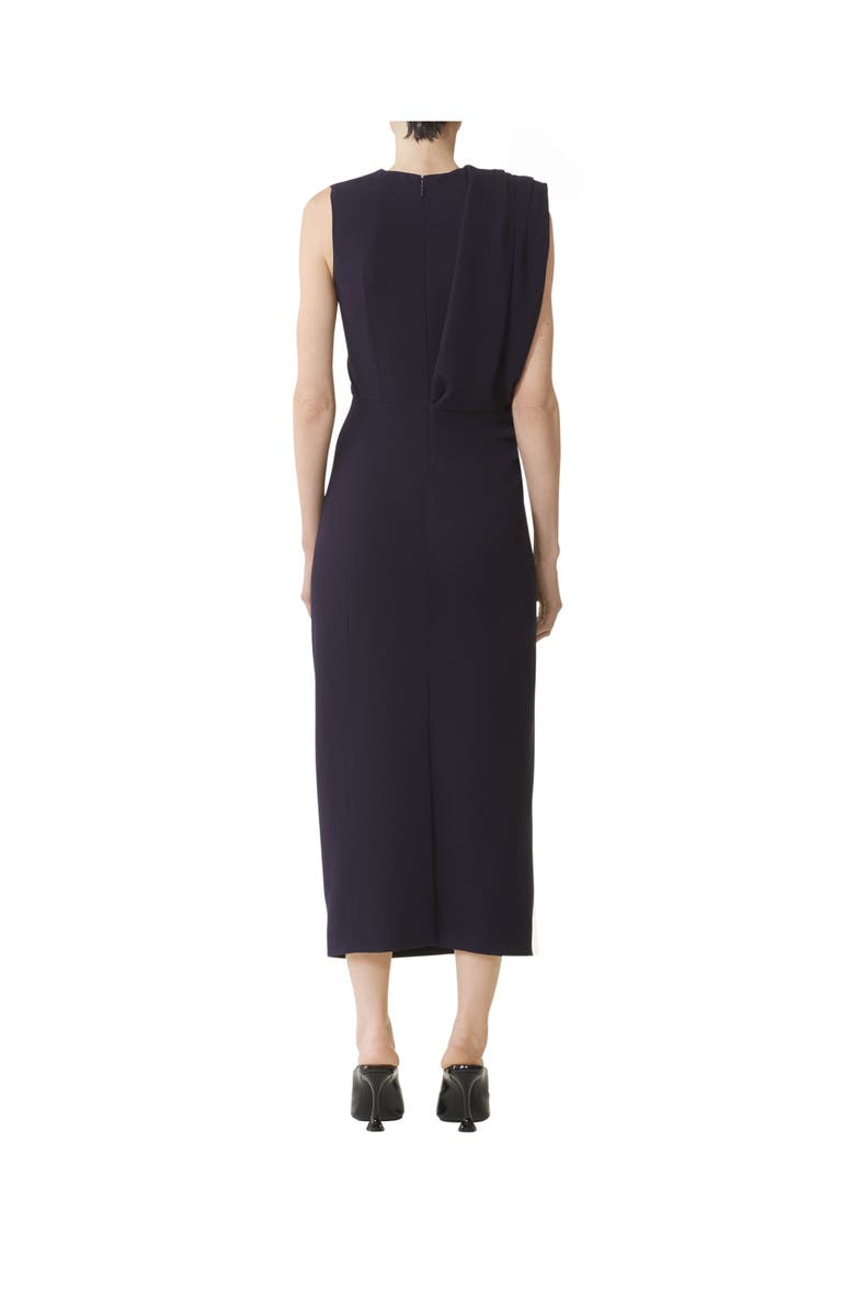 Lanvin Midi Dress In Flannel, Alternate, color, Montana