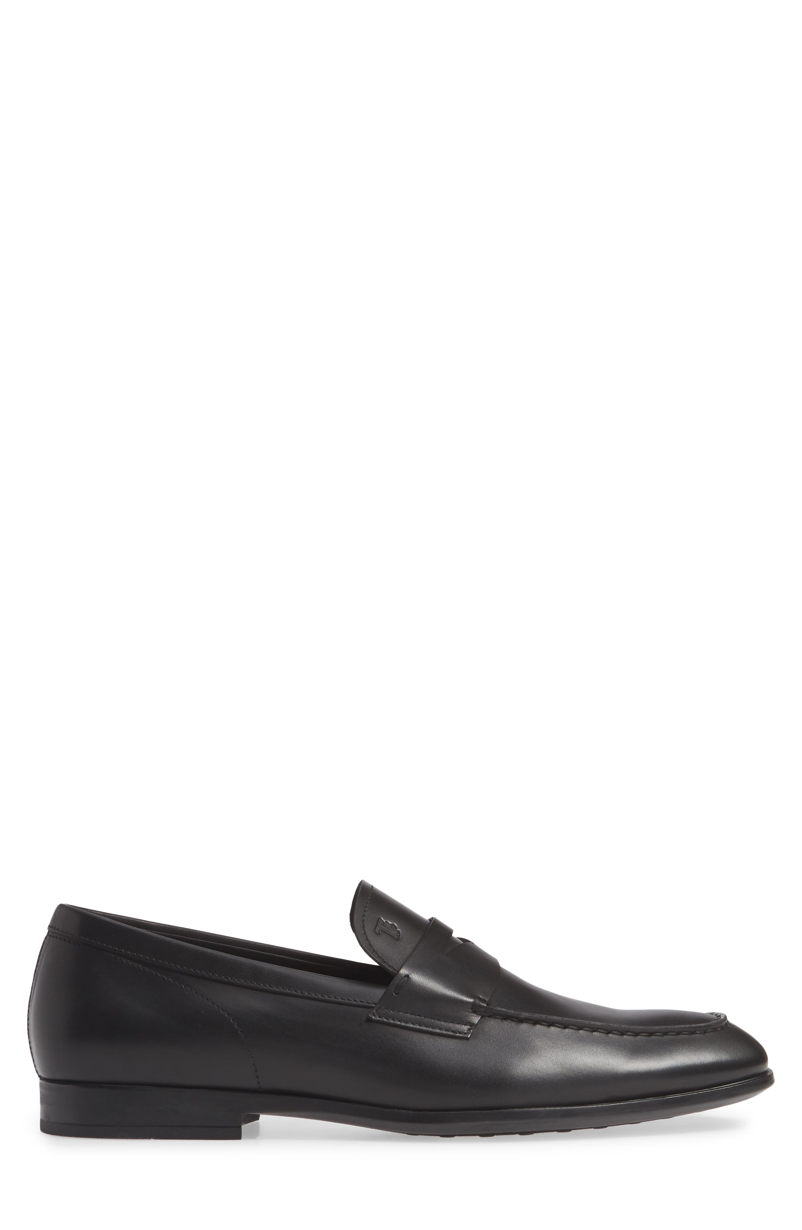 Penny Loafer, Alternate, color, BLACK
