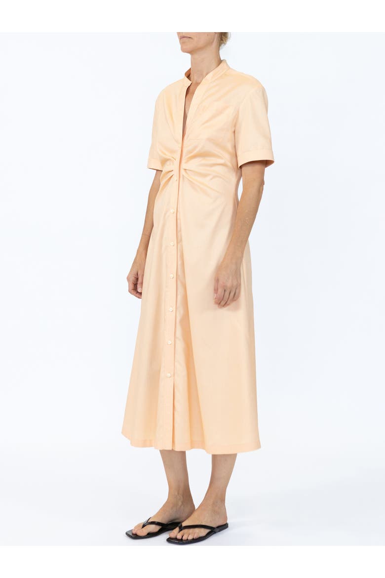 Noor Short sleeve shirtdress Oxford, Alternate, color, Pale Orange
