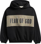 Fear of God Essentials Kids' Cotton Blend Fleece Hoodie