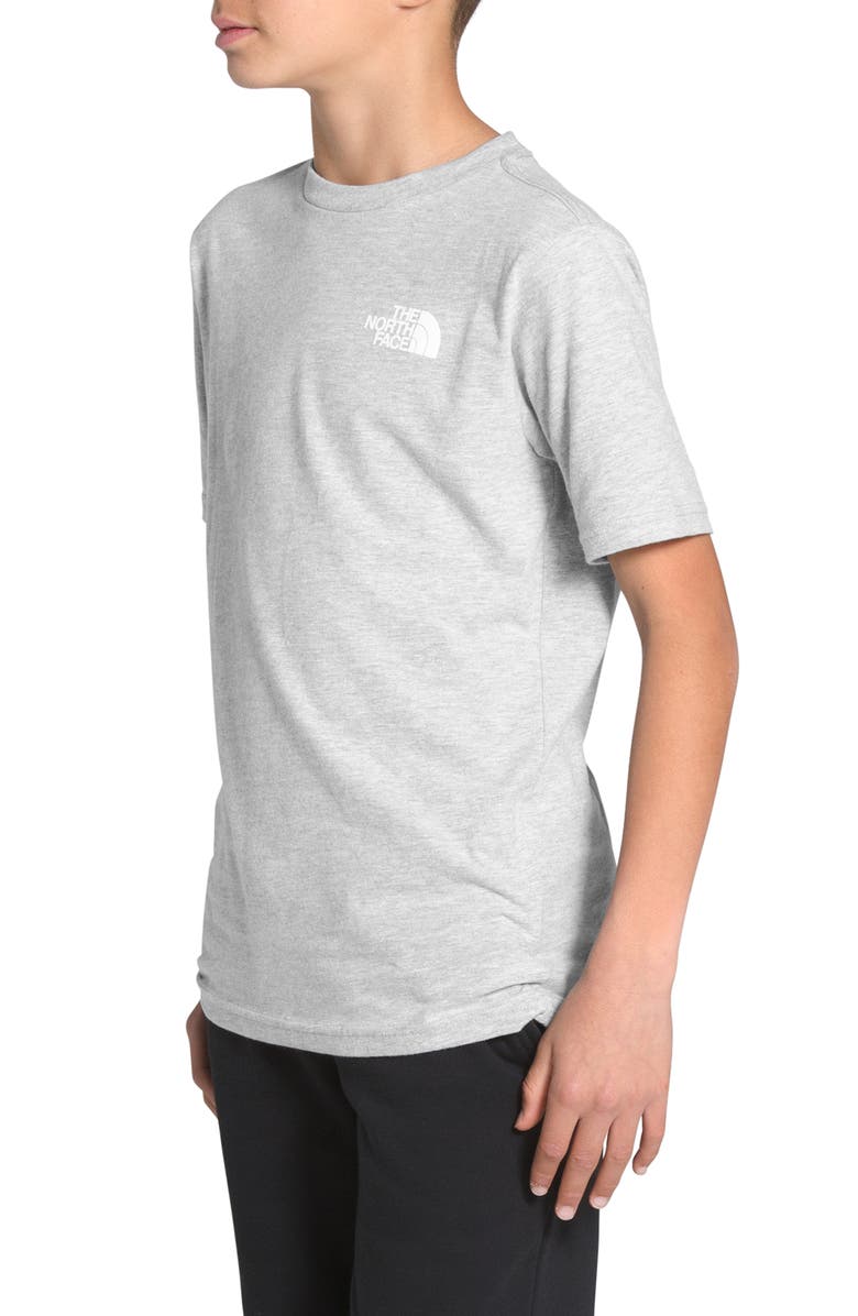 The North Face Kids' Red Box Logo Graphic Tee, Alternate, color, 