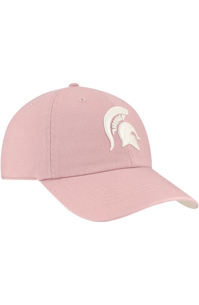 '47 Women's '47 Light Pink Michigan State Spartans Dusty Miata Clean Up Adjustable Hat, Alternate, color, 
