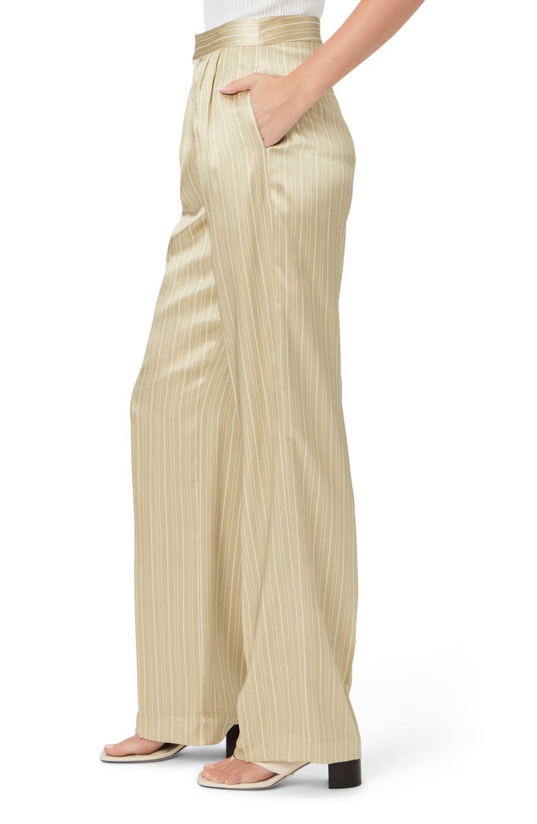 Garrett Stripe Silk Pants