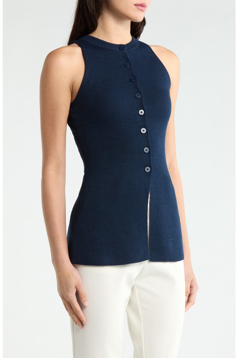 Daphne Sweater Vest, Alternate, color, NAVY