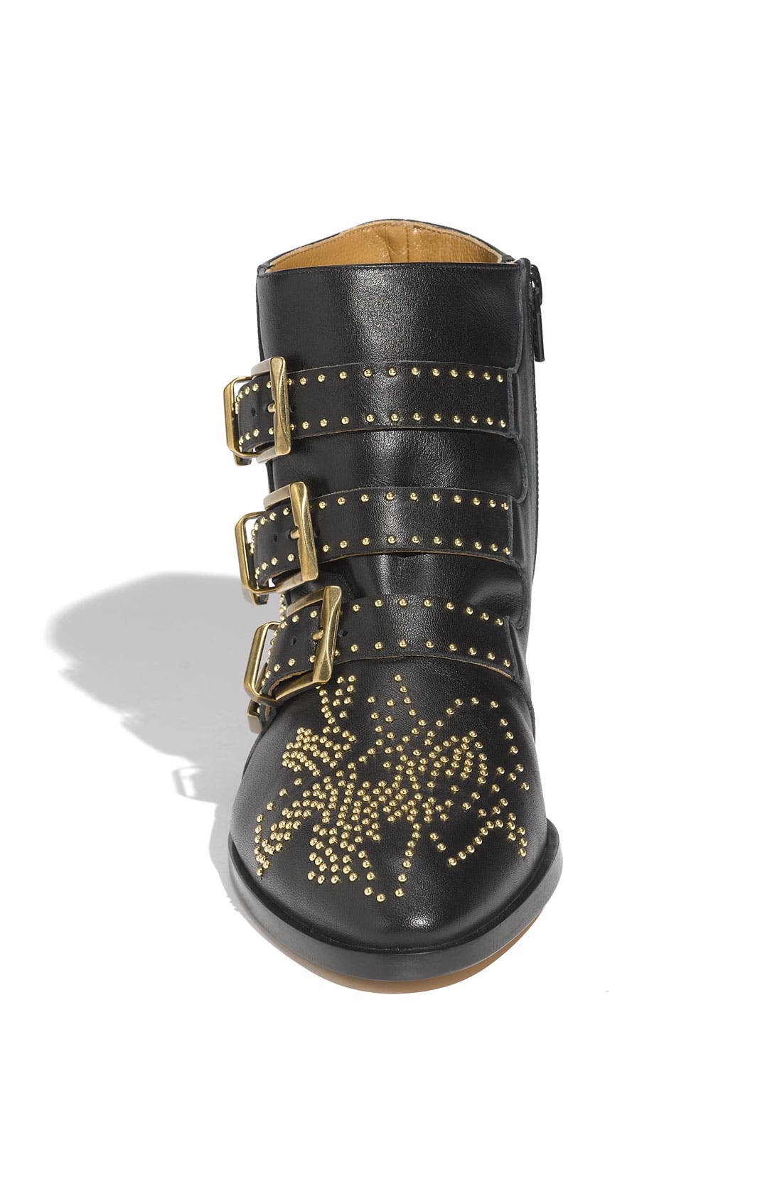 Chloé 'Susanna' Stud Buckle Bootie, Alternate, color, 