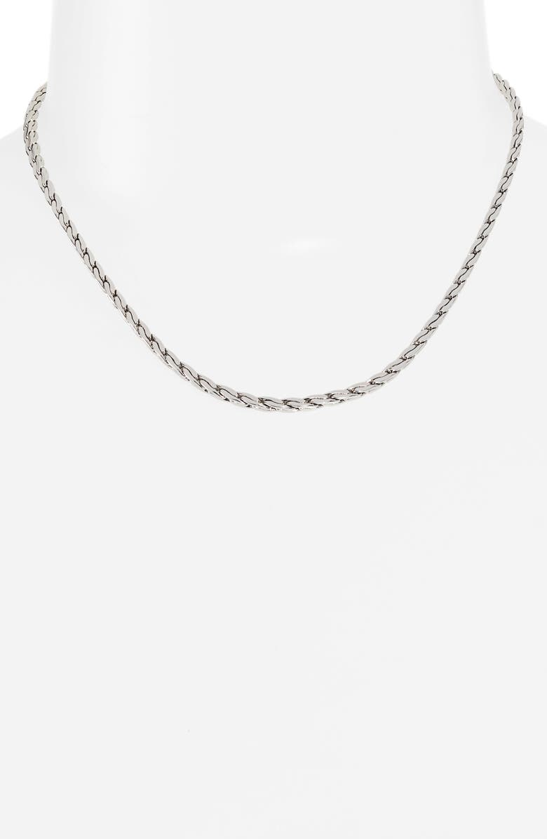 Nordstrom Interlocking Chain Necklace, Alternate, color,