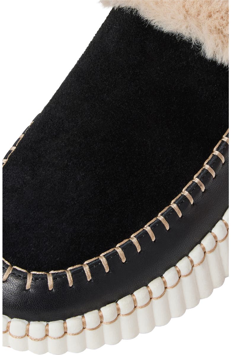 Jack Rogers Josie Faux Fur Sneaker, Alternate, color, Black