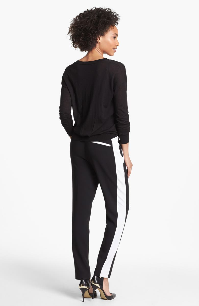 Halogen<sup>®</sup> Drop Shoulder V-Neck Sweater, Alternate, color, 