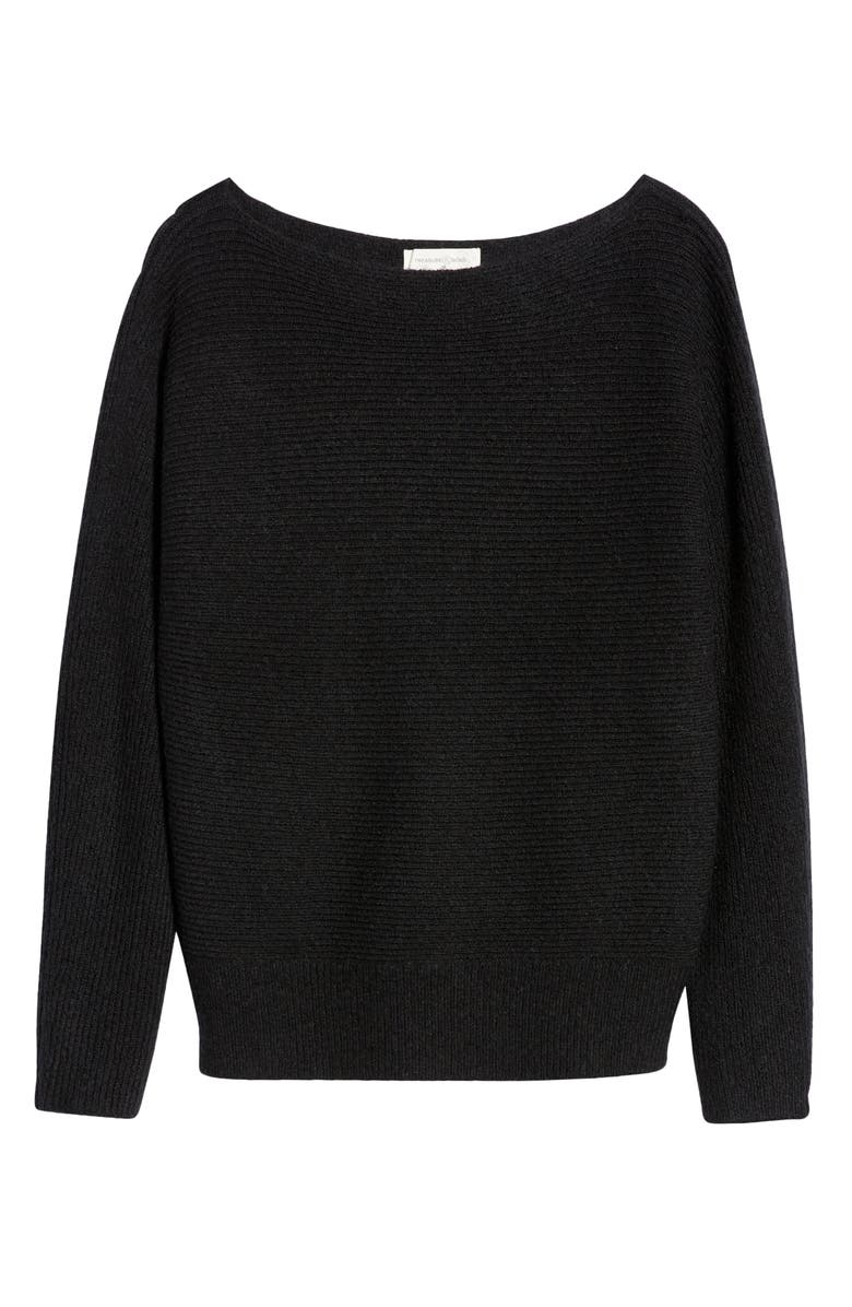 Treasure & Bond Off the Shoulder Rib Sweater, Alternate, color,