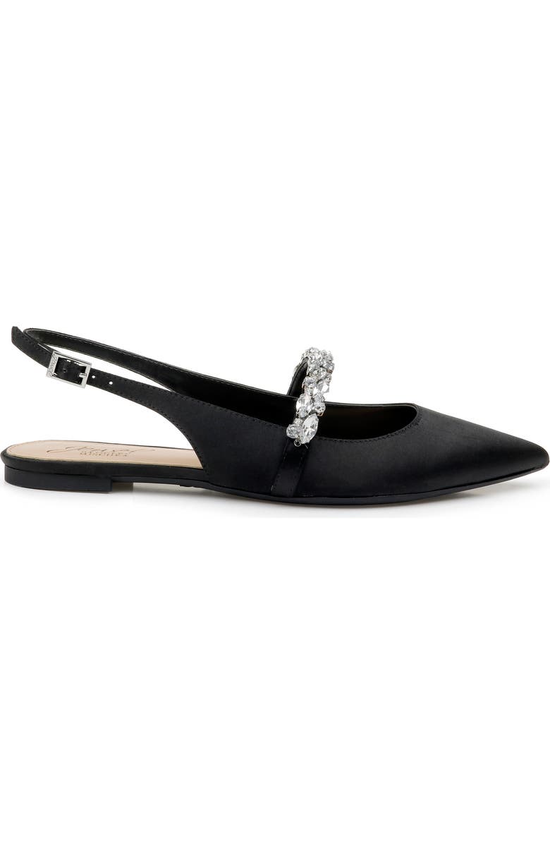Jewel Badgley Mischka Bambi Slingback Skimmer Flat, Alternate, color,