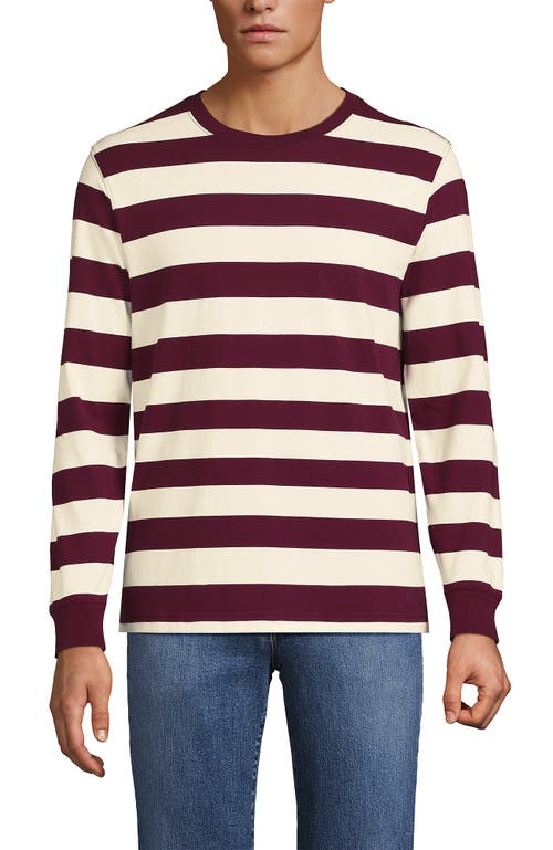 Lands' End Super-t Long Sleeve T-shirt In Multi