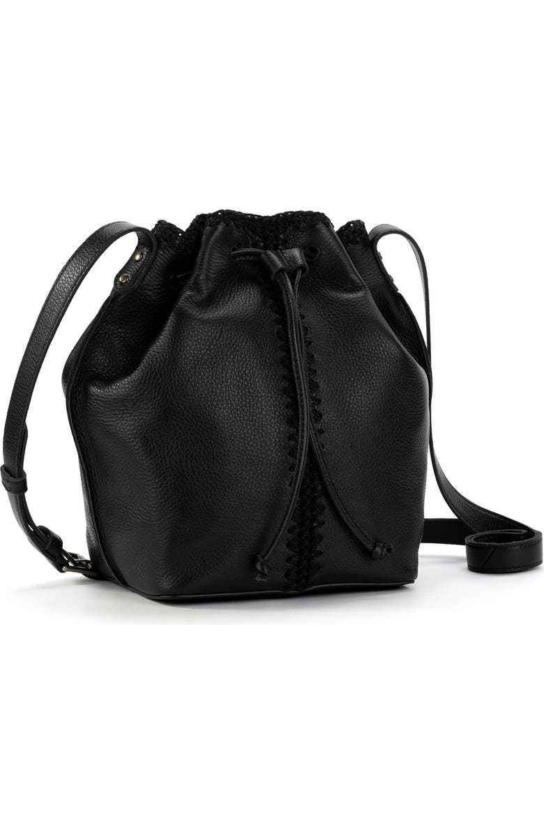 The Sak Ivy Drawstring Leather Bucket Bag, Alternate, color,