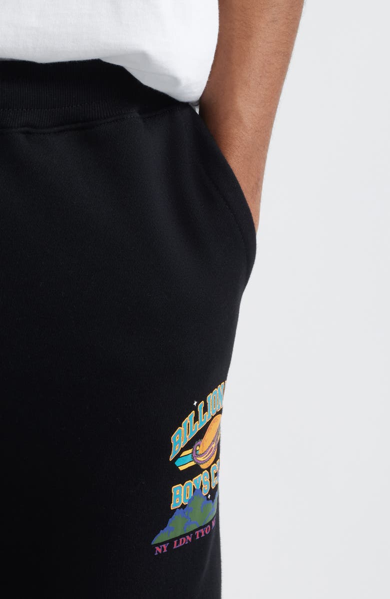 Billionaire Boys Club Planet Graphic Sweatpants, Alternate, color, Black