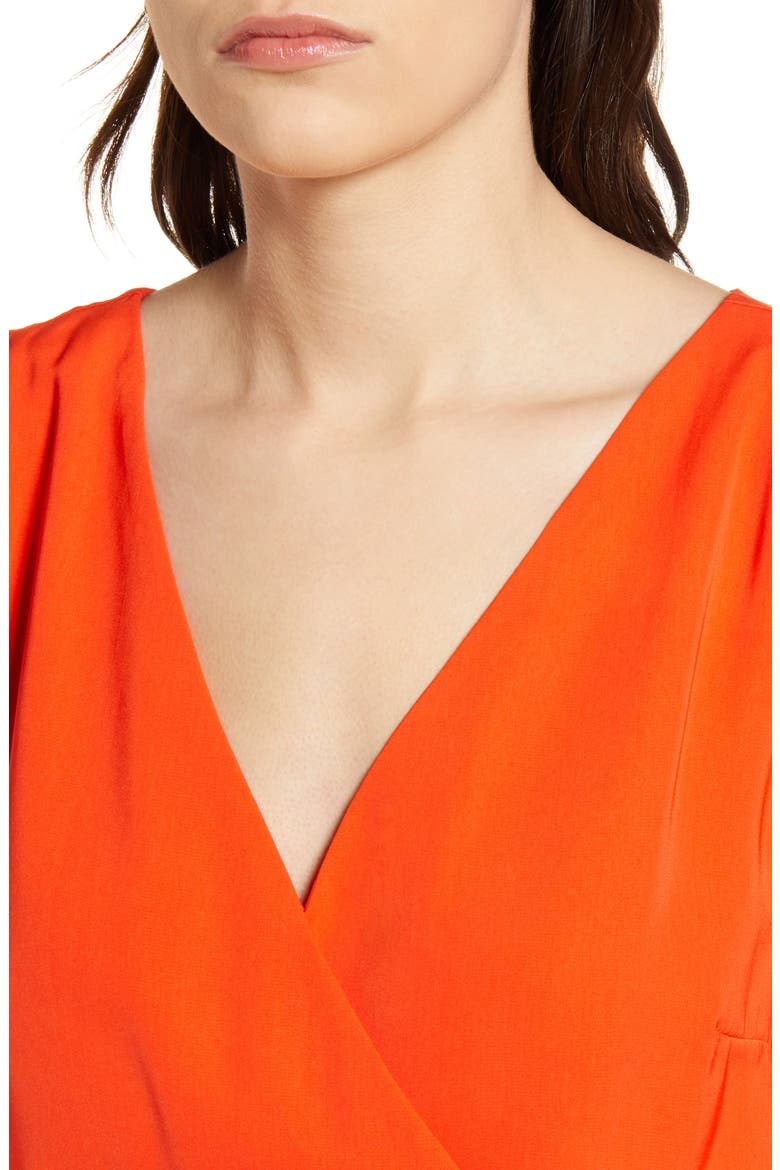 Gideon Satin Romper, Alternate, color, RED HOTS