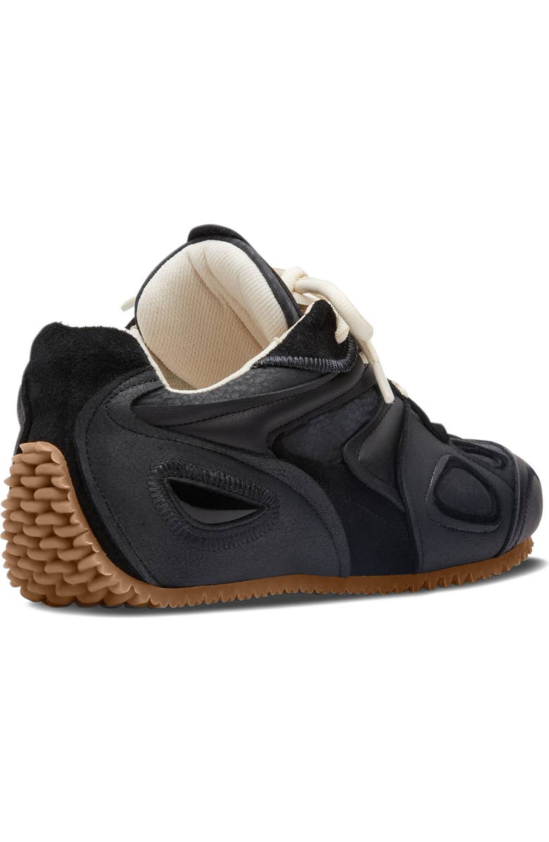 Axel Arigato Slow Leather Runner, Alternate, color, Black/Gum