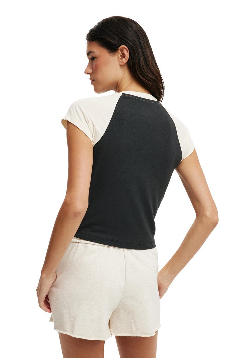 Cotton On Retro Raglan Graphic Tee, Alternate, color, 