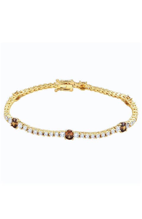 Cubic Zirconia Tennis Bracelet