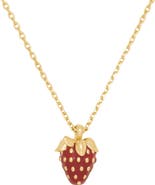 Kate Spade New York you make me berry happy pendant necklace