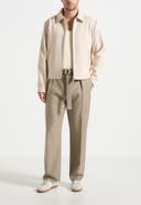 Manière De Voir Alex Whipstitch Twill Boxy Jacket