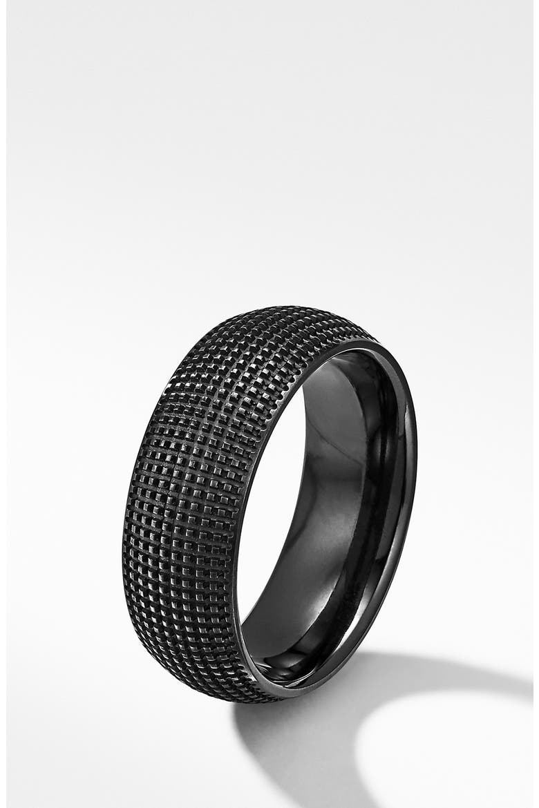 Sky Band Ring in Black Titanium, Alternate, color, BLACK TITANIUM