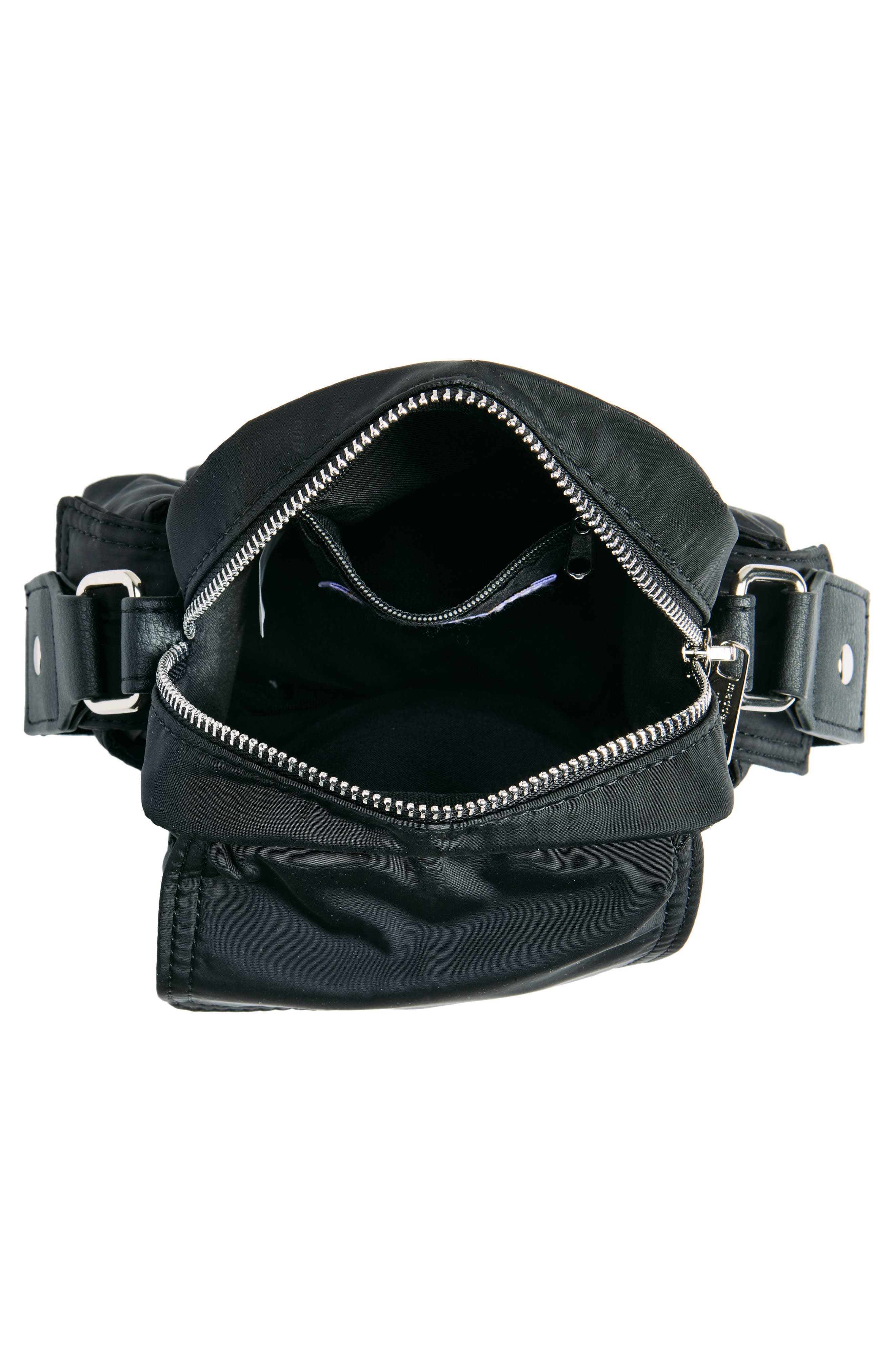 Madden Girl Nylon Cell Phone Crossbody Bag, Alternate, color, 