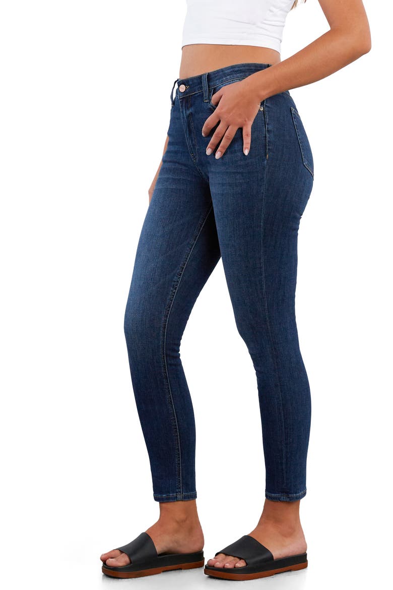 Brilliant Ankle Skinny Jeans, Alternate, color, HAMPTON