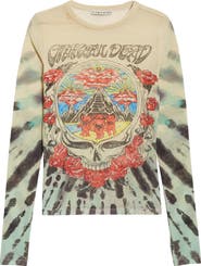 Alice + Olivia x Grateful Dead Delaina Tie Dye Mesh Top