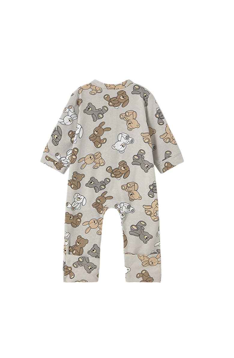 Mayoral Teddy Moon Pyjamas, Alternate, color, Beige