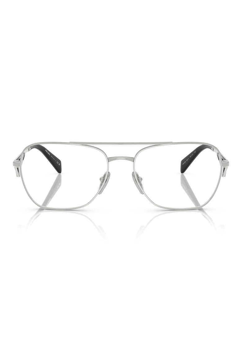 59mm Pilot Optical Glasses, Main, color, SILVER