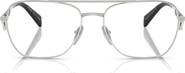 Prada 59mm Pilot Optical Glasses