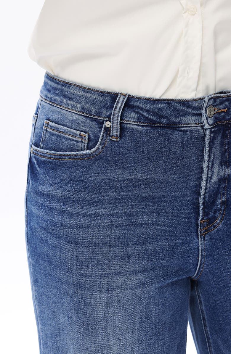 Bayeas Lisa Wide Leg Jeans, Alternate, color, Dark Blue