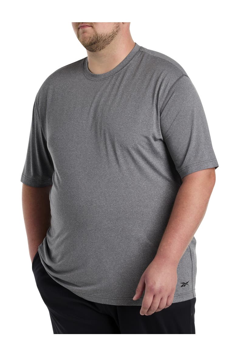 Speedwick Short Sleeve Base Layer Top, Alternate, color, GRANITE HEATHER