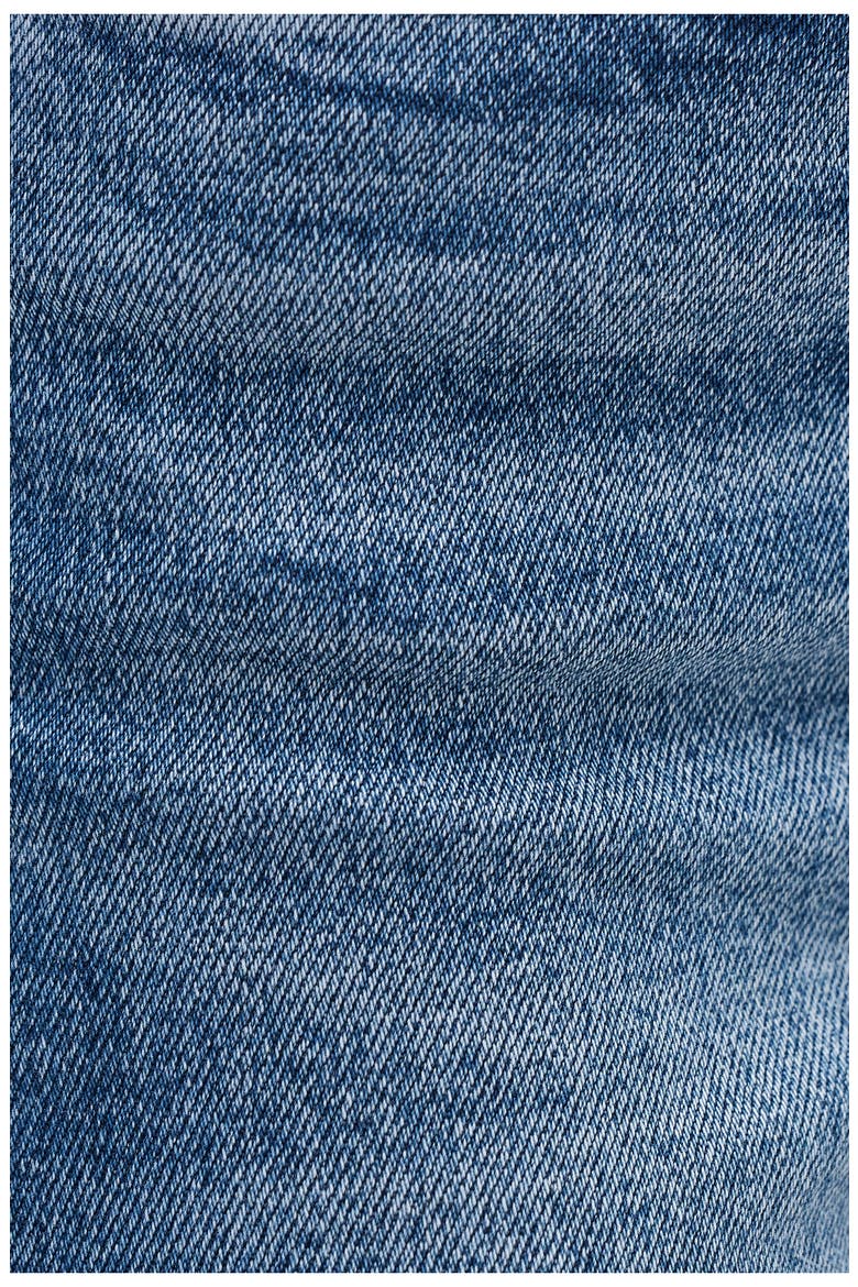 Split Hem Straight Leg Jeans, Alternate, color, BLUE TEARS