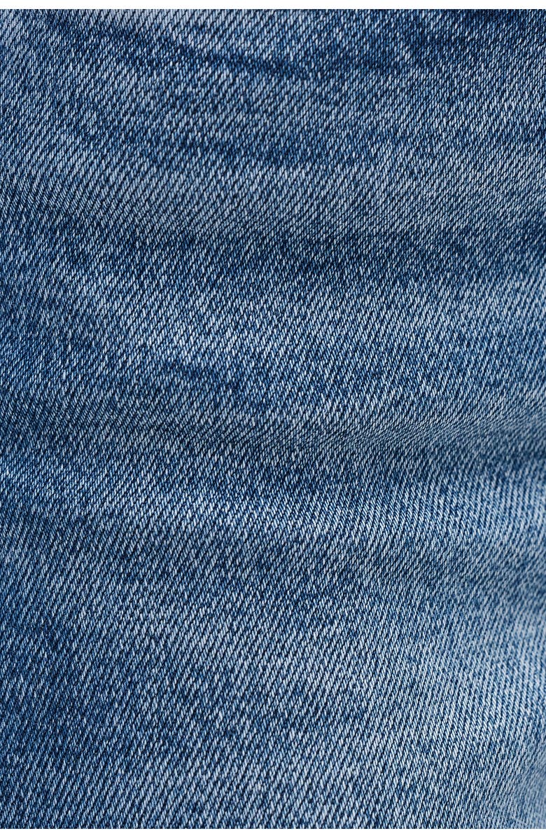 Bayeas Split Hem Straight Leg Jeans, Alternate, color, Blue Tears