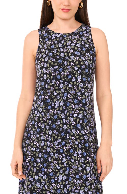 Shop Vince Camuto Floral Sleeveless Jersey Maxi Dress