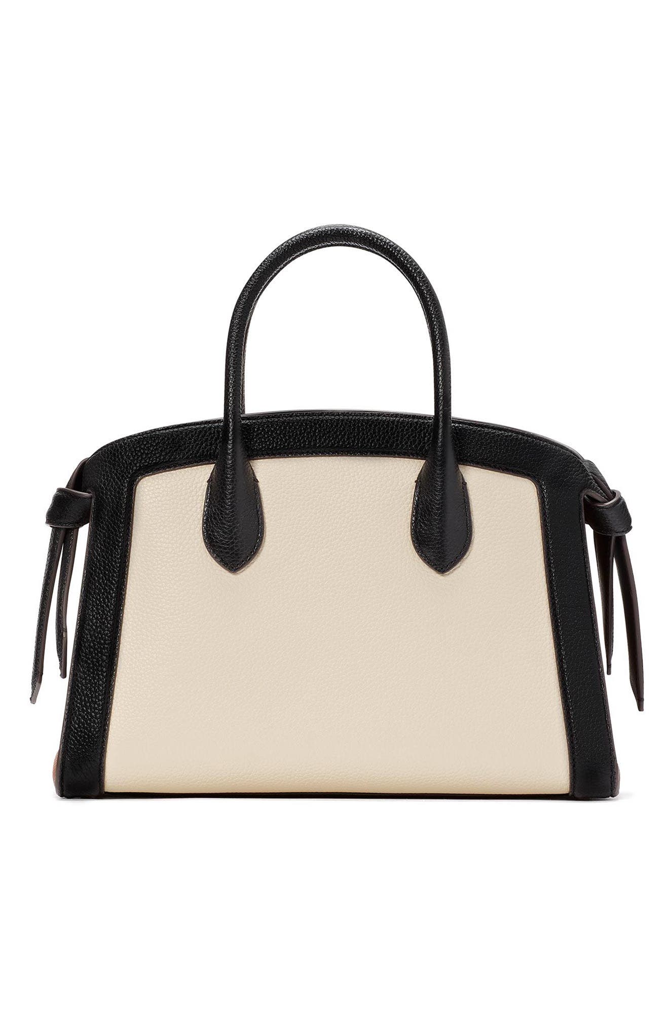 medium knott colorblock leather satchel, Alternate, color, ALLSPICE CAKE MULTI