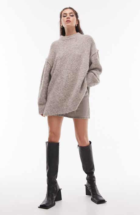 Topshop Oversize Pullover Sweater