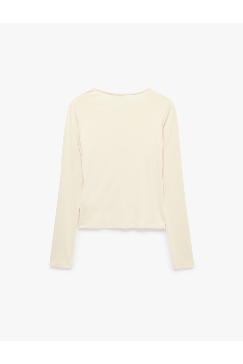 Long Sleeve Blouse, Alternate, color, ECRU